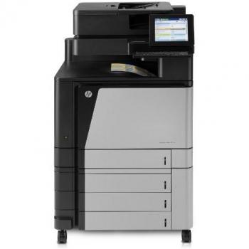 HP Color LaserJet Enterprise M880z A2W75A, Stampante Multifunzione A3, Stampa Fronte e Retro Automatica A4 a colori, 46 ppm, USB, Gigabit Ethernet, HP Smart, LCD a colori ruotabile da 20,3cm, Grigia