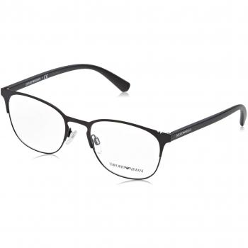 Emporio Armani 0EA1059 Monturas de Gafas, Negro Mate, 53 para Hombre