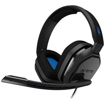 ASTRO Gaming A10 Cuffie Gaming Cablate con Microfono, Leggere e Resistenti, ASTRO Audio, Jack 3.5 mm, per Xbox Series X|S, Xbox One, PS5, PS4, Nintendo Switch, PC, Smartphone, Nero/Blu