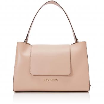 Calvin Klein ENFOLD TOP HANDLE Mujer Bolsos bandolera Rosa (Nude) 14.5x24x34 centímetros (B x H x T)