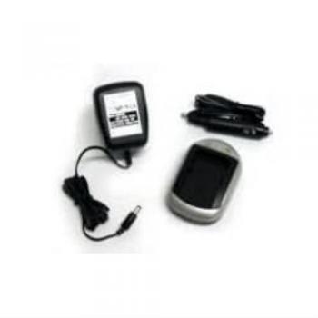 CoreParts Caricatore 2 in 1 AC+DC per Fotocamera Digitale, Nero
