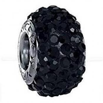 Abalorio Viceroy Mujer 1 cm Negro