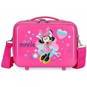 Disney Neceser Adaptable Minnie Rosa 29x21x15 cms
