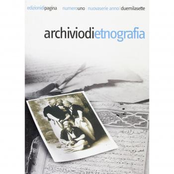 Archivio di etnografia (2007) (Vol. 1)