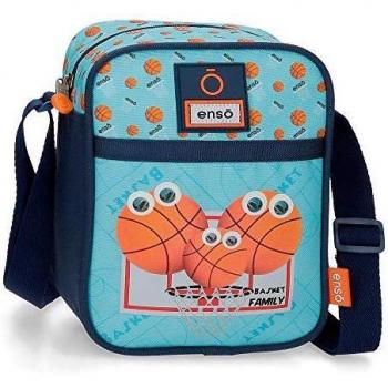 Enso Basket Family Bandolera Azul 15x19x10 cms Poliéster
