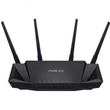 ASUS RT-AX58U Wireless Gigabit Ethernet Router Dual-band 2.4 GHz/5 GHz 4G 90IG04Q0-MO3R10