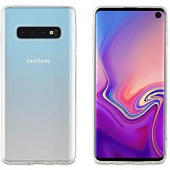 Muvit Pack Funda Cristal Soft Transparente + Cristal Templado Samsung Galaxy S10