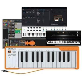 Arturia MicroLab 25-key Keyboard Controller, Orange