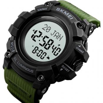 Reloj Deportivo Digital Qibla SKMEI Hombre PU Impacto
