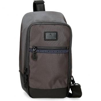 Bandolera Cruzada Iron Gris Pepe Jeans