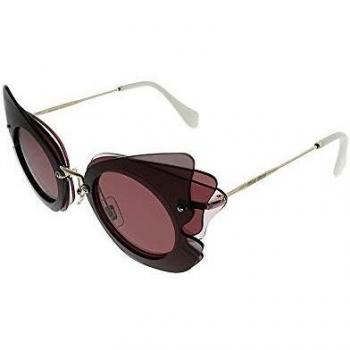 Miu Miu 0MU02SS VA50A0 63, Gafas de Sol para Mujer, Marrón (Brown/Pink/ Violet)