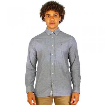Koszula casualowa slim fit z kołnierzykiem button down