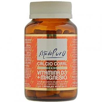 5 x Cálcio Coral com Vitamina D3 e Magnésio 120 cápsulas vegetais de 824.5mg