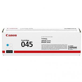 Canon Cartuccia 045 C TONER Nero, Rendimento 1.300 Pagine, Imballo in cartone