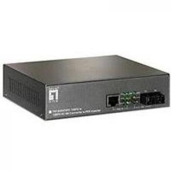 Level One FVT‑0203TXFC Convertitore Multimediale 100 Mbit/s Nero