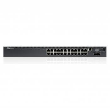 DELL PowerConnect N2024P Managed Layer 3 Gigabit Ethernet (10/100/1000) Black 1U Supporto Power over Ethernet (PoE)