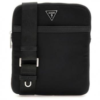 Bandolera Metálica Guess con Logo Negro