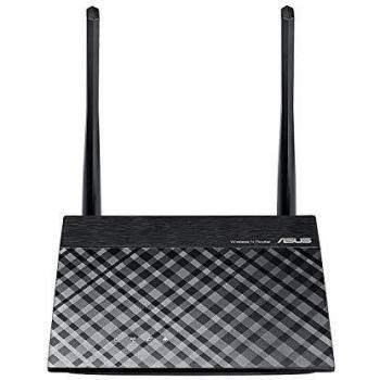 ASUS RT-N12E Router WiFi N300 Facile e Intuitiva Configurazione Ottima Copertura Del Segnale Risparmio Energetico Grazie Alla Modalità Standby Nero