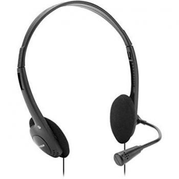 VulTech HS-01 Rev. 2.1 Headphones and Microphone with Wired, Black