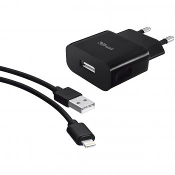 Caricatore Wall 5W Lightning Nero