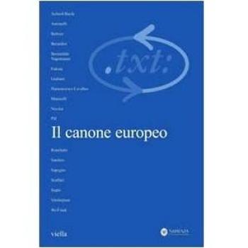Critica del testo. Vol. 101: Il canone europeo.