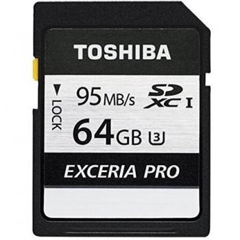 Toshiba N401 Scheda SDXC Exceria PRO 64GB Classe 10 95MB/s UHS-I U3