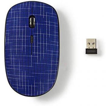 Mouse Wireless 3 Pulsanti 1600 DPI Blu