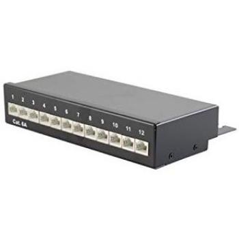 Shiverpeaks 75076 Pannello Cat6a RJ-45 Nero