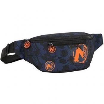 Riñonera Safta con Bolsillo Externo Nerf Azul Marino
