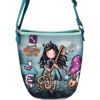 Bolsito Neopreno Gorjuss Curiosity 19,5 x 18,8 x 11 cm