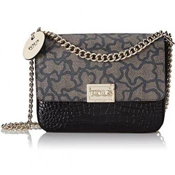 TOUS Beige, Bandolera M. K Legacy Multi-Negro para Mujer, One Size