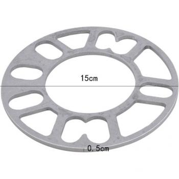 Espaciador de rueda de aluminio para coche, 2 unidades, 3/5/6/8/10mm