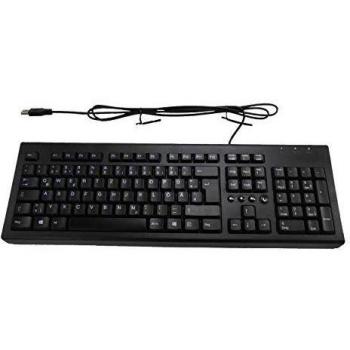 Tastiera HPI 697737-041 Cablata Nera