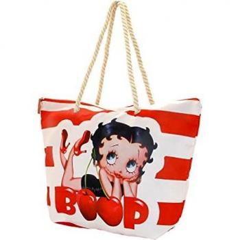 Karactermania Betty Boop Cherry Boop Bolsa de Playa Soleil, Rojo