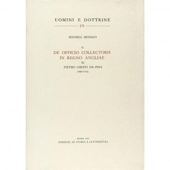 Il De officio collectoris in regno angliae