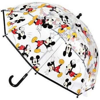 Cerdá Paraguas Mickey Mouse Transparente