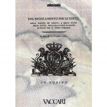 Patenti d'approvazione del regolamento per le poste, della tariffa de' diritti, e dello stato delle rotte, nelle quali sono stabilite le poste per il corso pubblico
