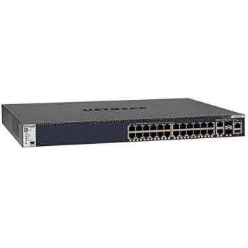 Netgear GSM4328S-100NES ProSafe Switch Managed Gigabit, 24 Porte, 2 Porte 10 Gbit, 2 Porte SFP/SFP+