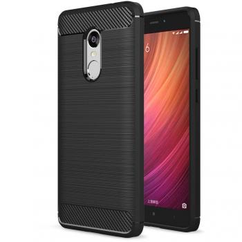 Funda German Tech para Xiaomi Redmi Note 4, Carcasa TPU Fibra de Carbono (Elite Carbon)