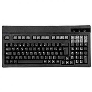 Teclado reducido USB para TPV negro
