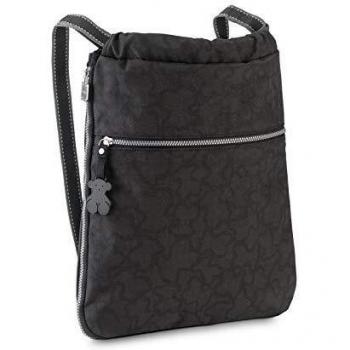 Tous Caine Kaos N, Mochila para Mujer, Antracita/Negro