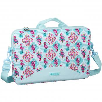 Moos Flamingo Turquoise Official Laptop Case up to 15.6'' 340x180x150mm