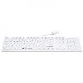 GETT CleanType Easy Protect tastiera USB QWERTY US International Bianco (KG25220)