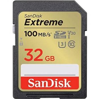 Sandisk Extreme 32 GB SDXC UHS-I Classe 10 SDSDXVT-032G-GN