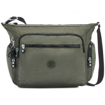 Bolso de Hombro Kipling Gabbie Caqui