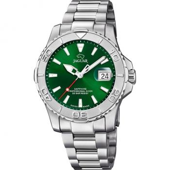 Reloj Suizo Jaguar Couple Diver Verde J969/1