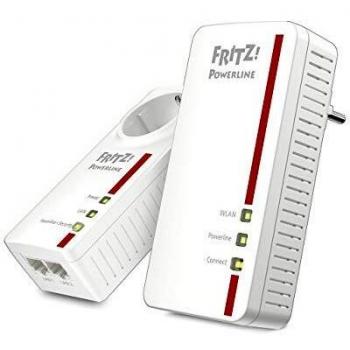 AVM FRITZ!Powerline Powerline 1260E WLAN Set 1200 Mbit/s Collegamento ethernet LAN Wi-Fi Bianco 2 pz