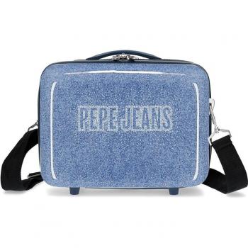 Pepe Jeans. Neceser ABS Pepe Jeans Digital Gail Adaptable denim