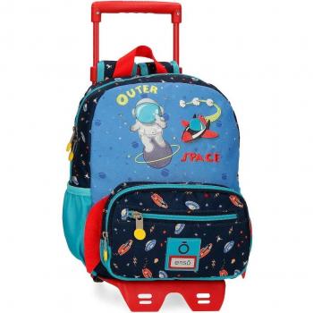 Mochila Enso Outer Space con carro 28 cm