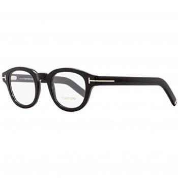 Tom Ford FT5429, Monturas de Gafas para Hombre, (Negro Lucido), 45.0